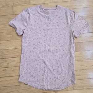 Rustic Souls | pastel pink preppy short sleeve t-shirt  | MENS S
